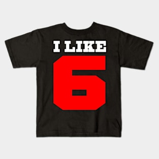 i love 6 Kids T-Shirt